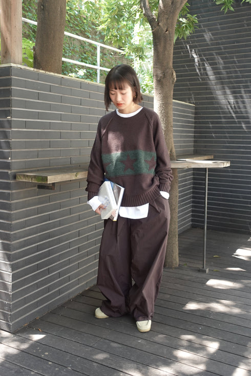 ボリュームラフパンツ